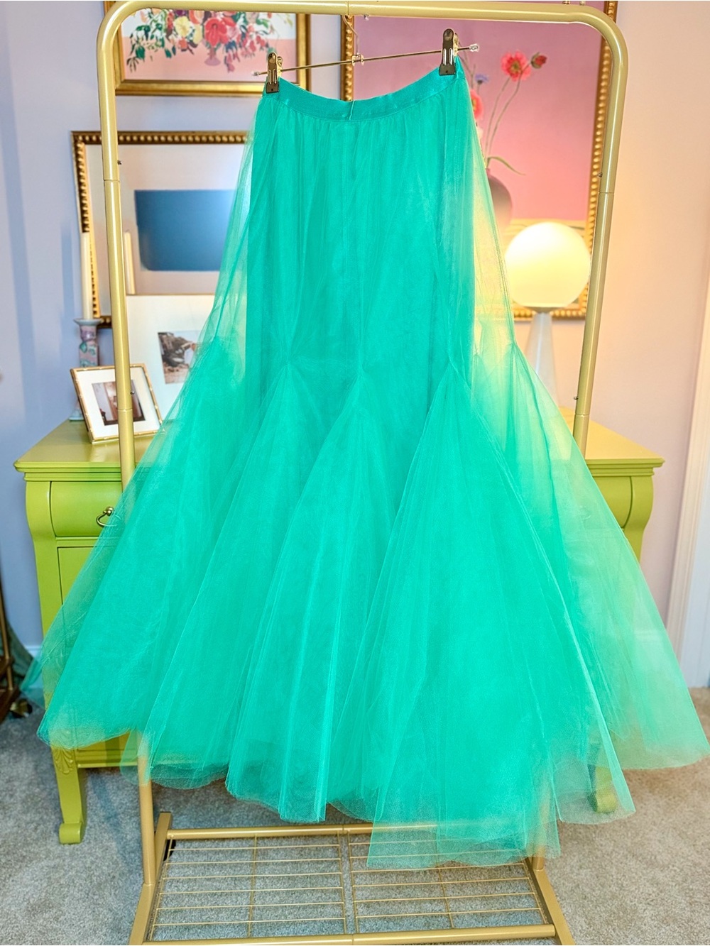Hutch (Anthropologie) Greene Tulle Mermaid Skirt - Size S - NWT - Picture 2 of 9